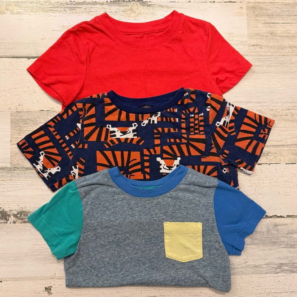 Kids Bundle of 3 Short Sleeve Tee’s - All 3T